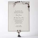 French Deco - Letterpress Wedding Invitation