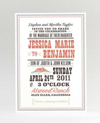 Heartland: Wedding Invitation