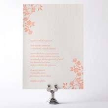 Honeysuckle: Letterpress Wedding Invitation