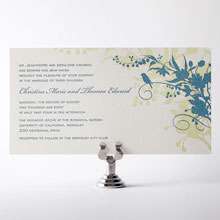 L'Oiseau---Letterpress Wedding Invitation