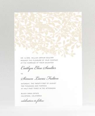 Midsummer: Wedding Invitation