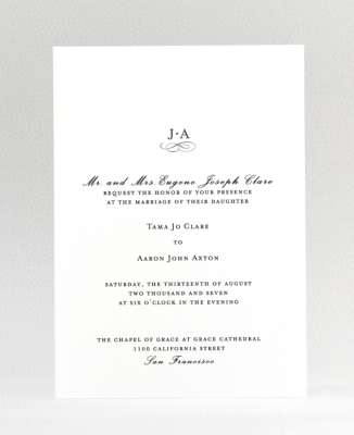 Ritz: Digital Wedding Invitation