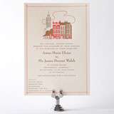 Visit London - Letterpress Wedding Invitation