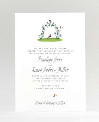 Wildflowers---Wedding Invitation