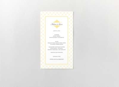 Fillmore---Menu Card