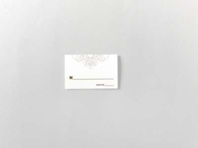 Classic Cowboy:  Place Card