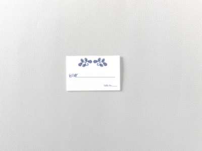 Duchesse: Place Card