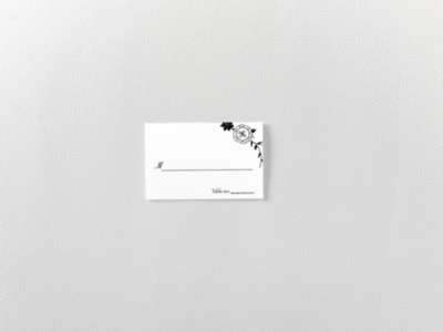 French Deco: Place Card