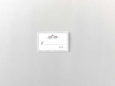 Love Knot---Place Card