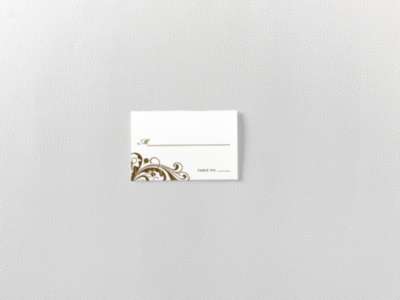 Oak: Place Card