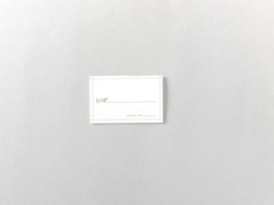 Romantic Garden---Place Card