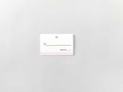 Sweetheart---Place Card