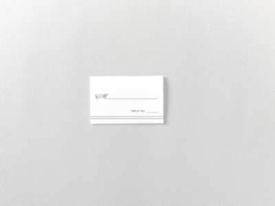 Tides---Place Card