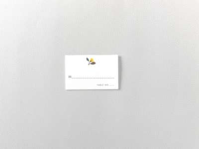Tropic: Place Card