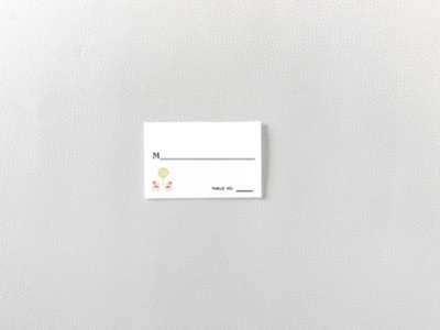 Visit Paris---Place Card