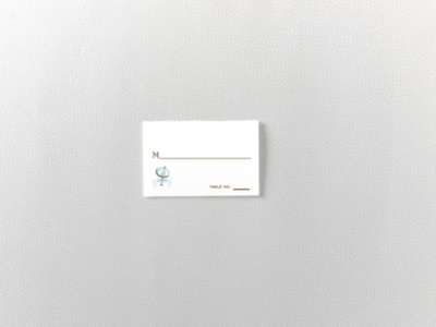 Visit San Francisco---Place Card