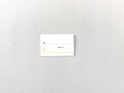 Whimsy---Place Card
