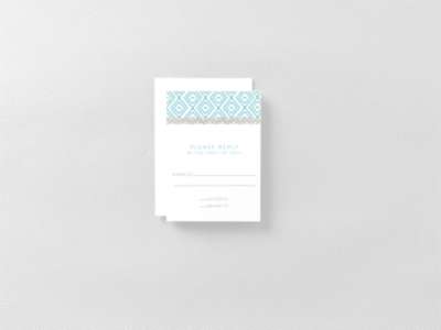 Cross Stitch: RSVP Card