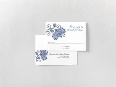 Duchesse: RSVP Card