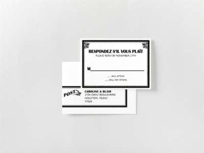 Marquee---RSVP Card