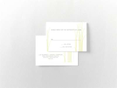 Meadow---Letterpress RSVP Card
