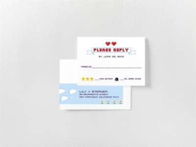 Pixel Perfect: RSVP Card