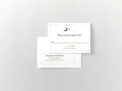 Visit San Francisco---RSVP Card