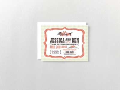 Heartland---Letterpress Save the Date