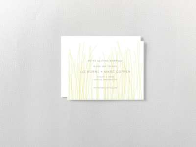 Meadow---Letterpress Save the Date