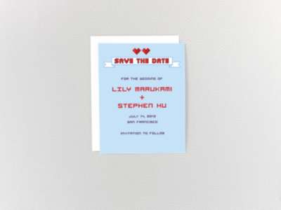Pixel Perfect---Save the Date