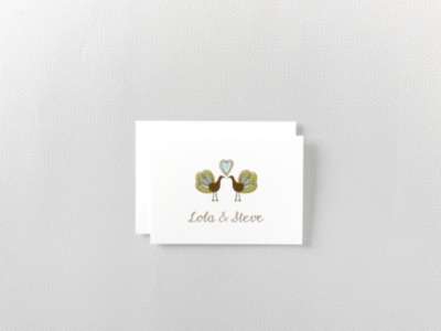 Daydream---Letterpress Folded Note Card