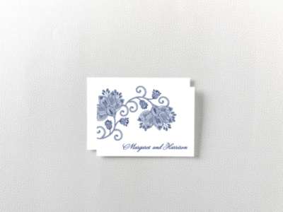 Duchesse: Folded Note Card