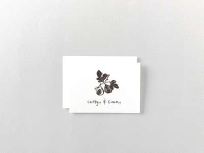Figs---Folded Note Card