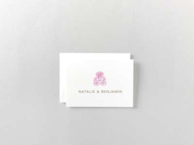 Medjool: Letterpress Folded Note Card