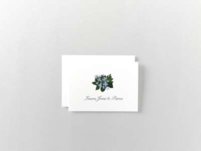 Southern Belle: Folded Note Card