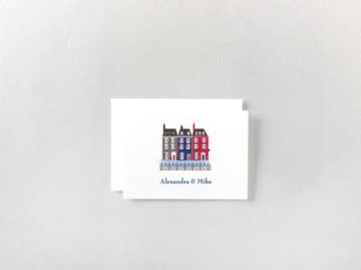 Visit Boston: Folded Note Card