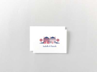 Visit Washington, D.C.---Folded Note Card