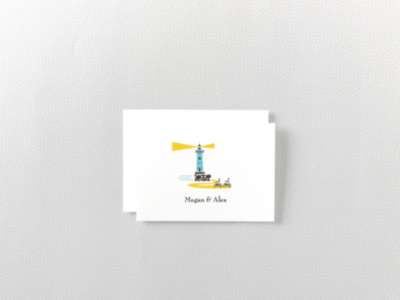 Visit Martha's Vineyard---Folded Note Card