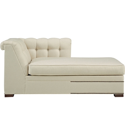 Kent Tufted Right-Arm Facing Chaise from the 1911 Collection 