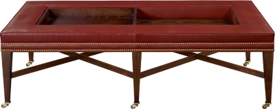 <Bexley Cocktail Ottoman with Tray