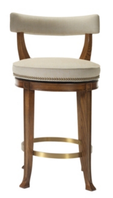 bar stools that swivel with a back