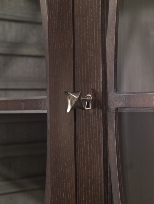 Artisan 4-Dr Ash Grand Cabinet  w/Glass Doors