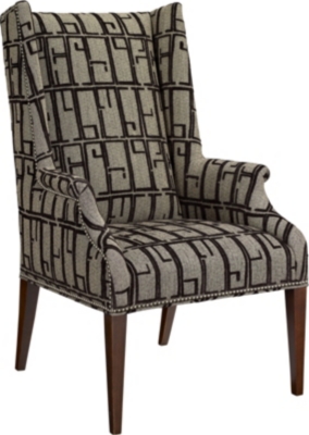Martin Host Chair with Tight Seat and Arms - Ash