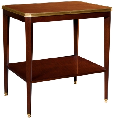 Austell Side Table with Wood Top