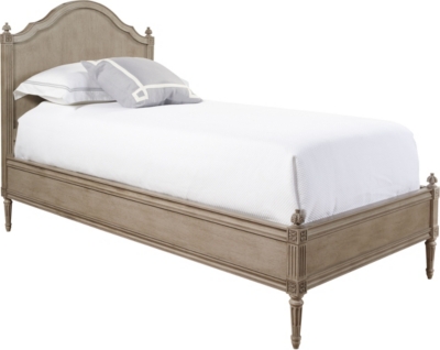 Simone Bed with Wood Headboard (Queen)