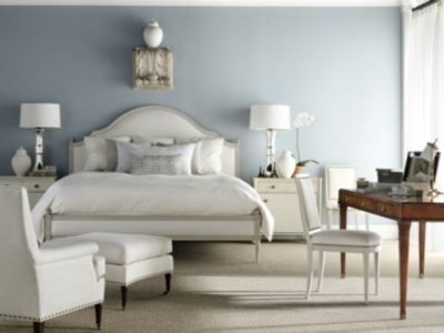 Simone Bed with Wood Headboard (King)