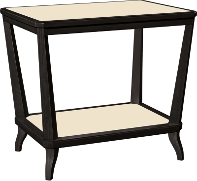 <Rye Rectangular Side Table - Mahogany