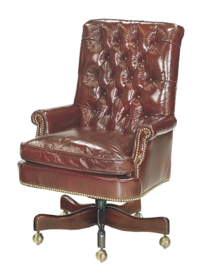 Executive Tufted Swivel Chair