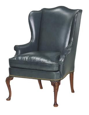 Queen Anne Wing Chair