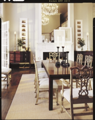 Hickory Modern Dining Table